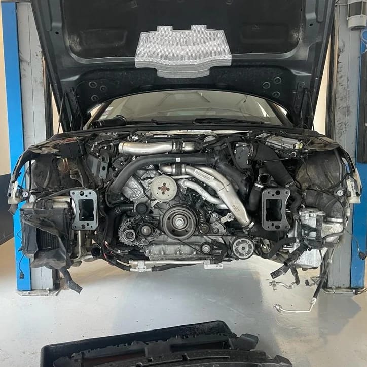 Après réparation — Audi RS4 — Grande révision