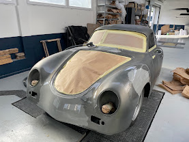 Avant réparation — Porsche 356 — Reprise intégrale de la carrosserie